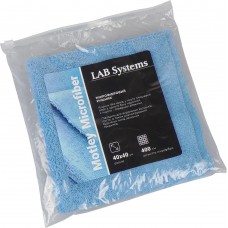 Мікрофибра длинный/короткий ворс LaB Systems (40x40 см, 400 г/м, синій)