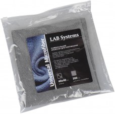 Мікрофібра універсальна Lab Systems (40x40 см, 300 г/м, темно-сірий)