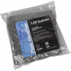 Мікрофибра для располировки Lab Systems (темно-сірий, 40x40 см, 500 г/м)